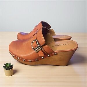 Lucky Brand Women's Zilkio Wedge Mule, 
Clog 8.5